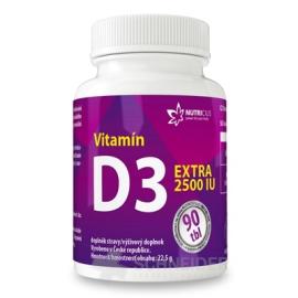 NUTRICIUS Vitamín D3 EXTRA 2500 IU