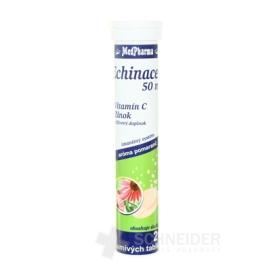 MedPharma ECHINACEA 50 mg + vitamín C + Zinok