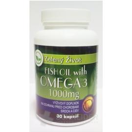 Zelený Život FISH OIL s OMEGA 3 1000 mg