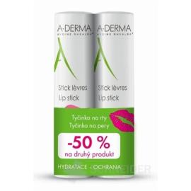 A-DERMA STICK LÈVRES À L’AVOINE RHEALBA (DUO)