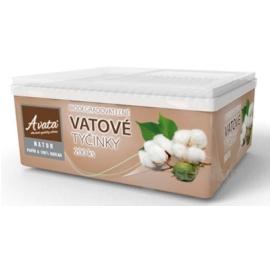 A cotton wool NATUR VAT ROD box