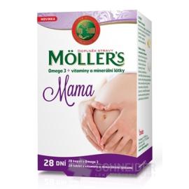 MOLLER´S Omega 3 + vitamíny a minerály MAMA
