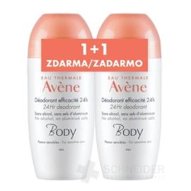 AVENE BODY DEODORANT EFFICACY 24h DUO