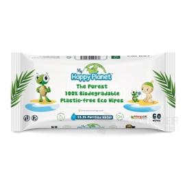 AQUAINT HAPPY PLANET 100% biodegradable wipes