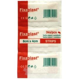 FIXAplast STRIPS náplasť 8x4 cm