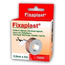 FIXAplast Cievková náplasť 2,5cm x 5m