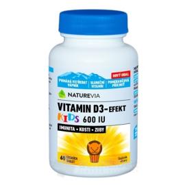 SWISS NATUREVIA VITAMIN D3-EFEKT KIDS 600 I.U.