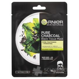 GARNIER Skin Black Mask PURE CHARCOAL Black Eyelashes