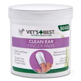 VET'S BEST CLEAN EAR FINGER PADS