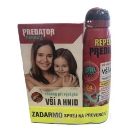 PREDATOR PARAZIT pri výskyte vší a hníd PACK