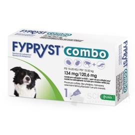 FYPRYST combo 134 mg / 120,6 mg PSY 10-20 KG