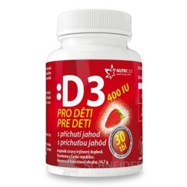 NUTRICIUS Vitamín D3 pre deti 400 IU
