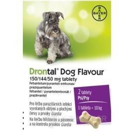 Drontal Dog Flavour 150/144/50 mg tablety