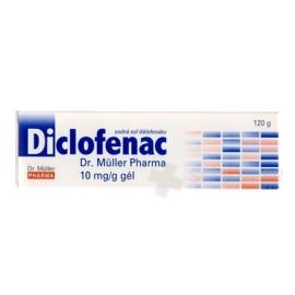 Diclofenac Dr. Müller Pharma 10 mg/g gél