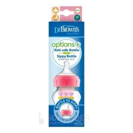 Dr.BROWN´S DOJČENSKÁ FĽAŠA OPTIONS+ 2V1 270ml