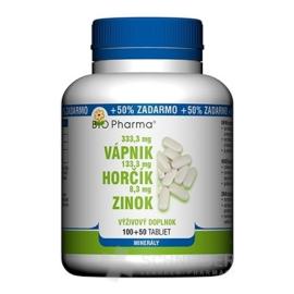 BIO Pharma Vápnik, Horčík, Zinok