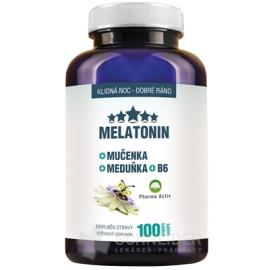 Pharma Activ MELATONIN + Mučenka + Meduňka + B6