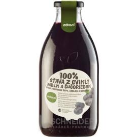 healthy 100% JUICE FROM APPLE, APPLES AND BLUEBERRIES