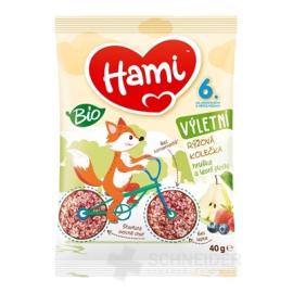 Hami BIO Ryžové kolieska hruška a lesné plody