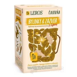 LEROS Čajovňa BYLINKY A ZÁZVOR s lipou