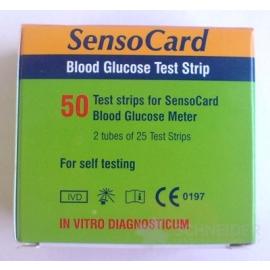 SENSOCARD PLUS TEST STRIPS