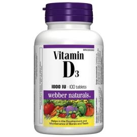 Webber Naturals Vitamin D3 1000 IU