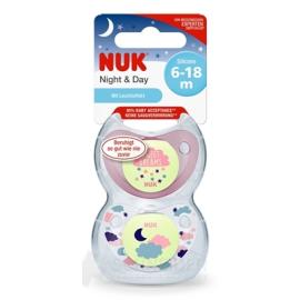 NUK Pacifier Trendline DAY & NIGHT V2-Silicone