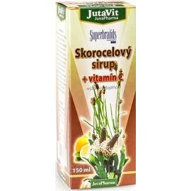 JutaVit Skorocelový sirup + vitamín C