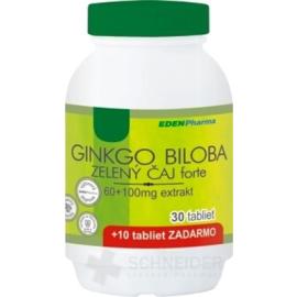 EDENPharma GINKGO BILOBA + Zelený čaj forte