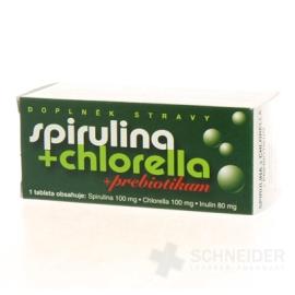 NATURVITA SPIRULINA + CHLORELLA + inulín