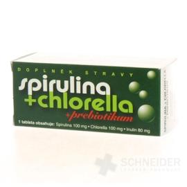 NATURVITA SPIRULINA + CHLORELLA + inulín