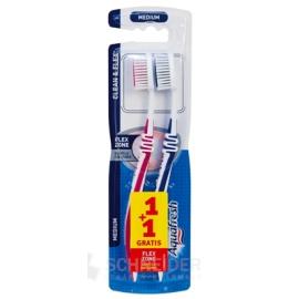 Aquafresh Flex Clean Medium (1+1 gratis)