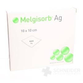 Melgisorb Ag 10x10 cm