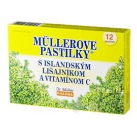 MÜLLEROVE PASTILKY S ISLAND. LIŠAJNÍKOM A VIT. C