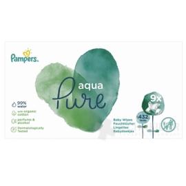 PAMPERS baby wipes PURE Aqua