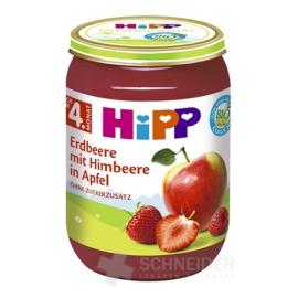 HiPP Side dish BIO Apples with strawberries, raspberries