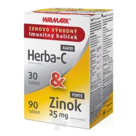 WALMARK Herba-C RAPID + Zinok FORTE 25 mg