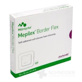 KRYTIE NA RANY SILIKÓNOVÉ MEPILEX BORDER FLEX 10 X 10 CM