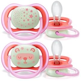 AVENT CUMLÍK 6-18M Ultra air night girl