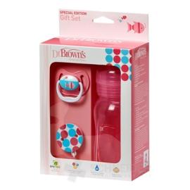 Dr.BROWN´S DOJČENSKÁ FĽAŠA OPTIONS GIFT SET RUŽOVÝ