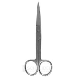 NOŽNICE CHIRURGICKÉ ZAHNUTÉ HROTNATÉ 14 cm