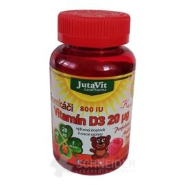 JutaVit Gumkáči Vitamin D3 20 µg Kids