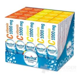 Revital vitamín C 1000 mg šumivý MIX BOX