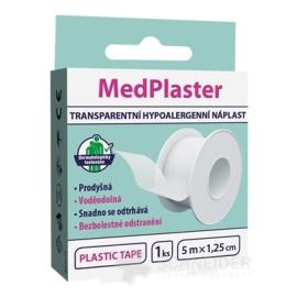 MedPlaster PLASTIC TAPE -TRANSPARENTNÁ NÁPLASŤ