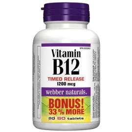 Webber Naturals Vitamín B12 1200 mcg