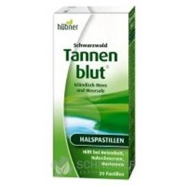 Schwarzwald Tannenblut pastilky na hrdlo