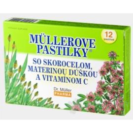 MÜLLEROVE PASTILKY SO SKOR. MAT. DÚŠKOU A VIT. C