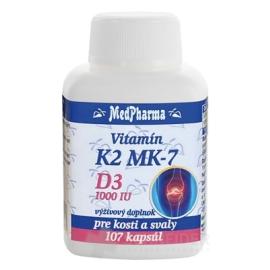 MedPharma VITAMIN K2 MK-7 + D3 1000 IU