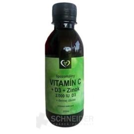 Liposomal VITAMIN C + D3 + Zinc - Healthy World