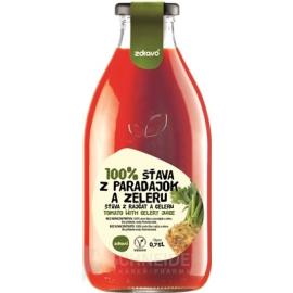 zdravo 100% ŠŤAVA Z PARADAJOK A ZELERU